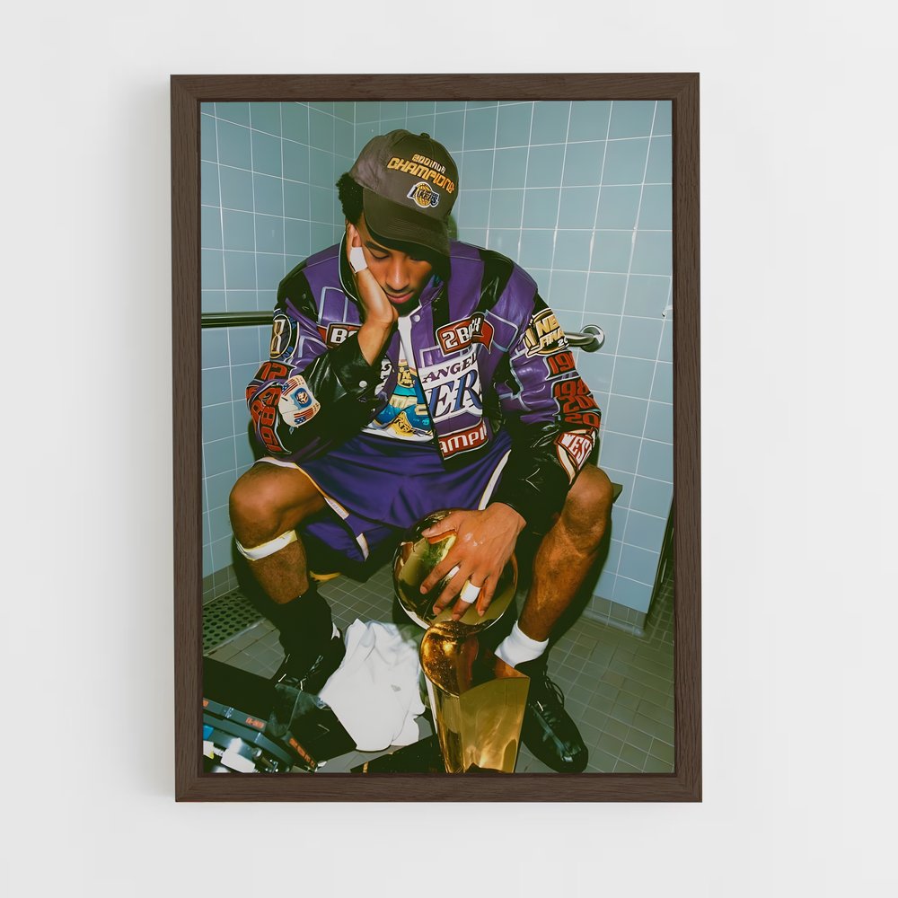 Poster Toilet Champion – affiche Basketball (vue 5)